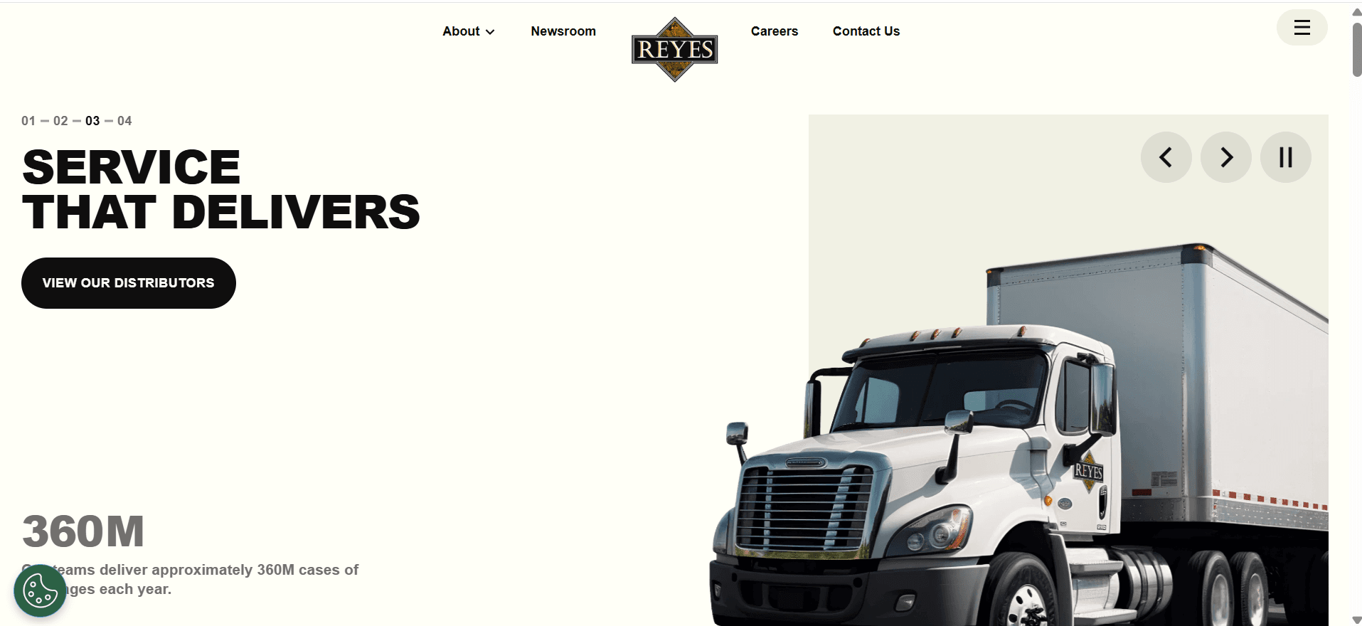 Reyes Beverage Group digital project